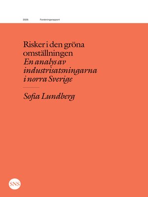 cover image of Risker i den gröna omställningen